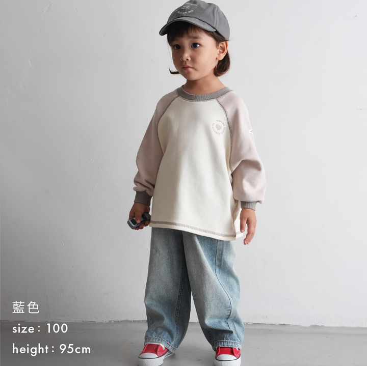 【秋冬褲子】復古刷色牛仔褲