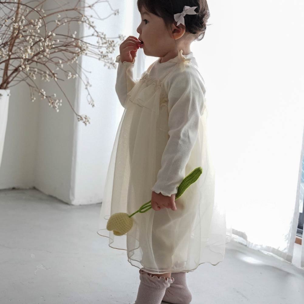 【春夏系列】寶寶蓬蓬紗裙 連身包屁衣