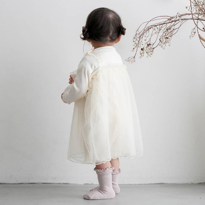 【春夏系列】寶寶蓬蓬紗裙 連身包屁衣
