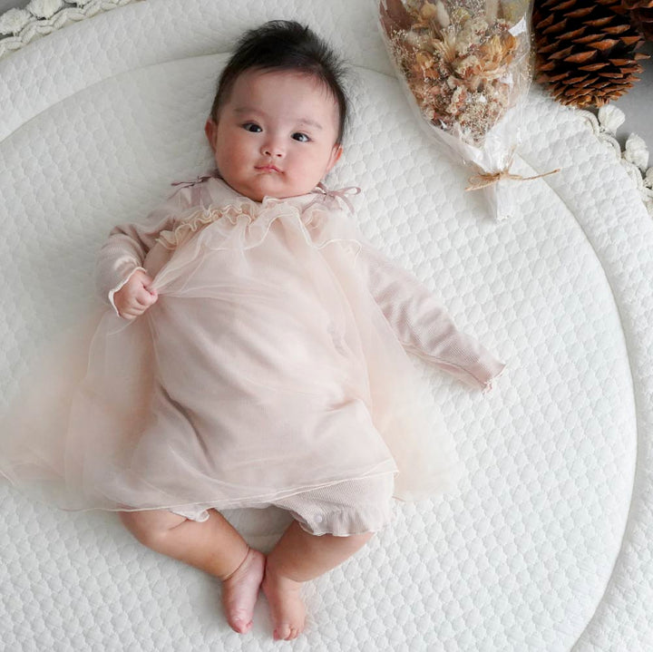 【春夏系列】寶寶蓬蓬紗裙 連身包屁衣