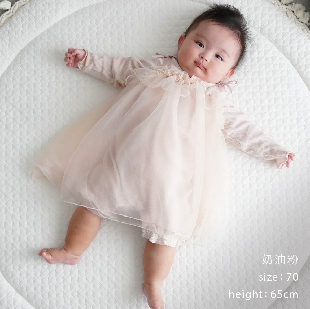 【春夏系列】寶寶蓬蓬紗裙 連身包屁衣