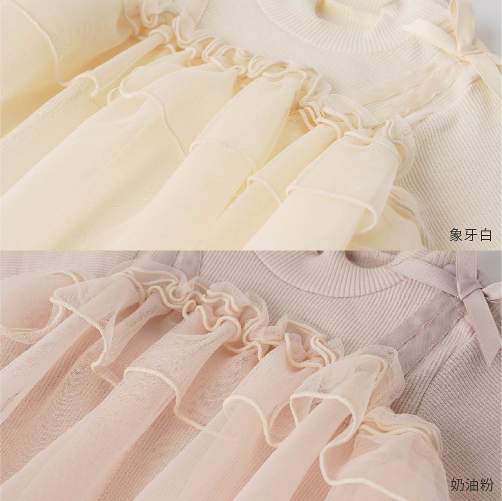 【春夏系列】寶寶蓬蓬紗裙 連身包屁衣