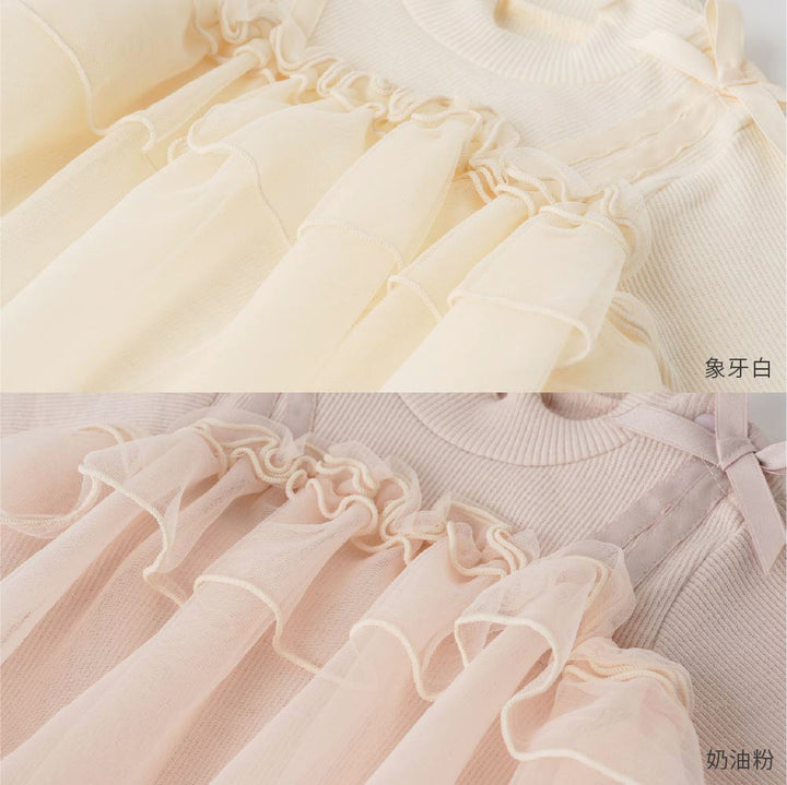 【春夏系列】寶寶蓬蓬紗裙 連身包屁衣