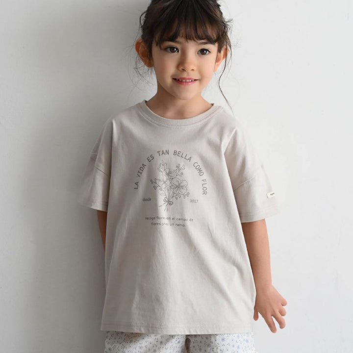 【春夏上衣】涼感印花短袖上衣