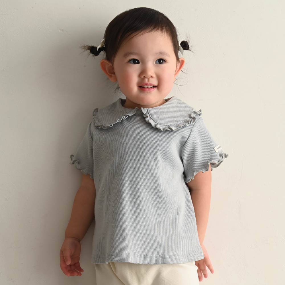 【春夏上衣】大翻領羅紋上衣