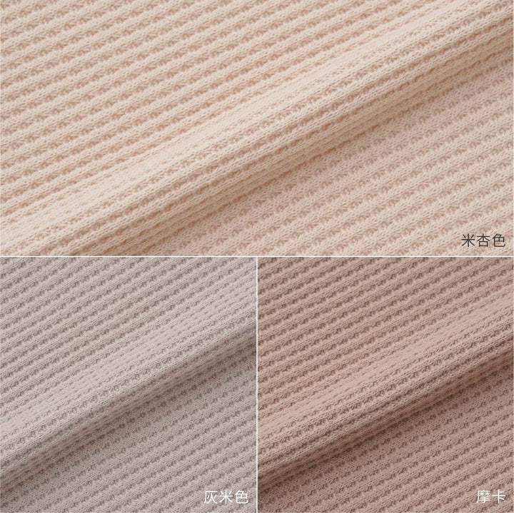 【春夏上衣】鬆軟華夫格 2way 無袖上衣