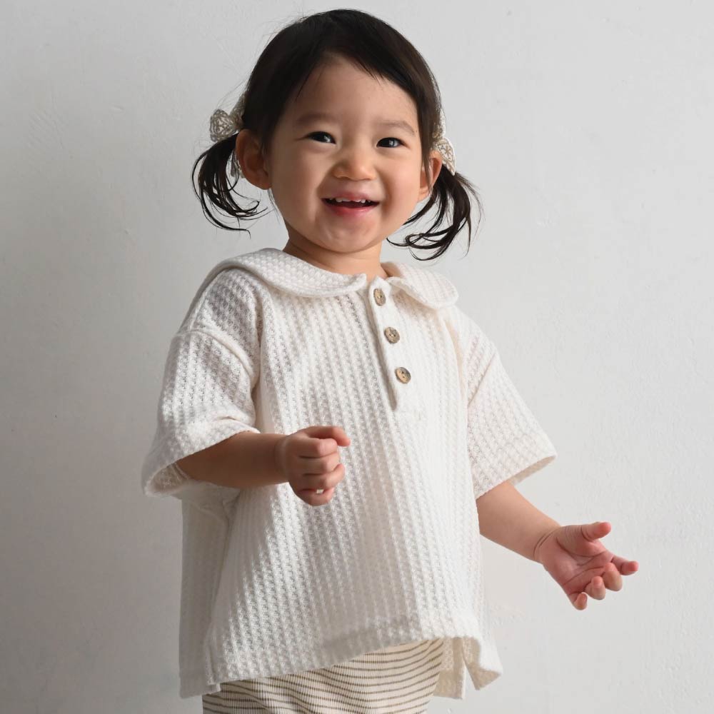 【春夏上衣】氣質水手領 針織上衣