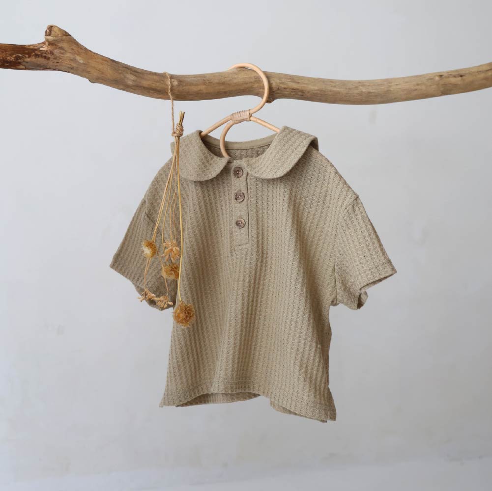 【春夏上衣】氣質水手領 針織上衣