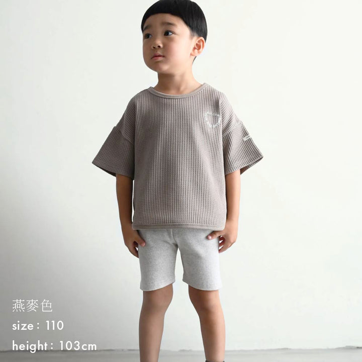 【春夏褲子】緊身毛巾布短褲