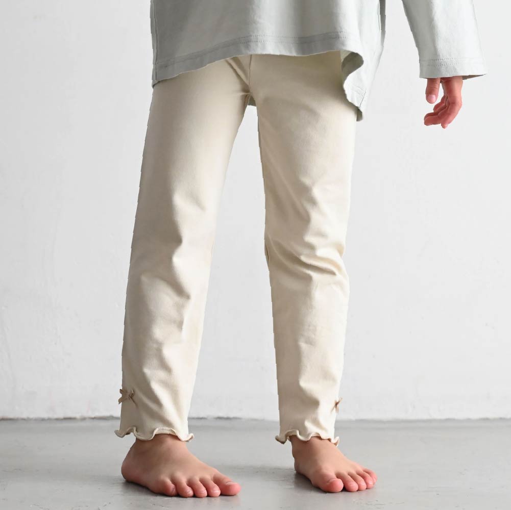 【春夏系列】褲腳花邊彈力 內搭褲