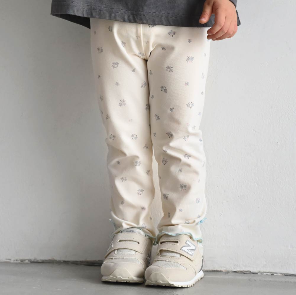 【春夏系列】褲腳花邊彈力 內搭褲