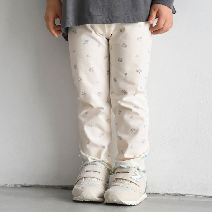 【春夏系列】褲腳花邊彈力 內搭褲