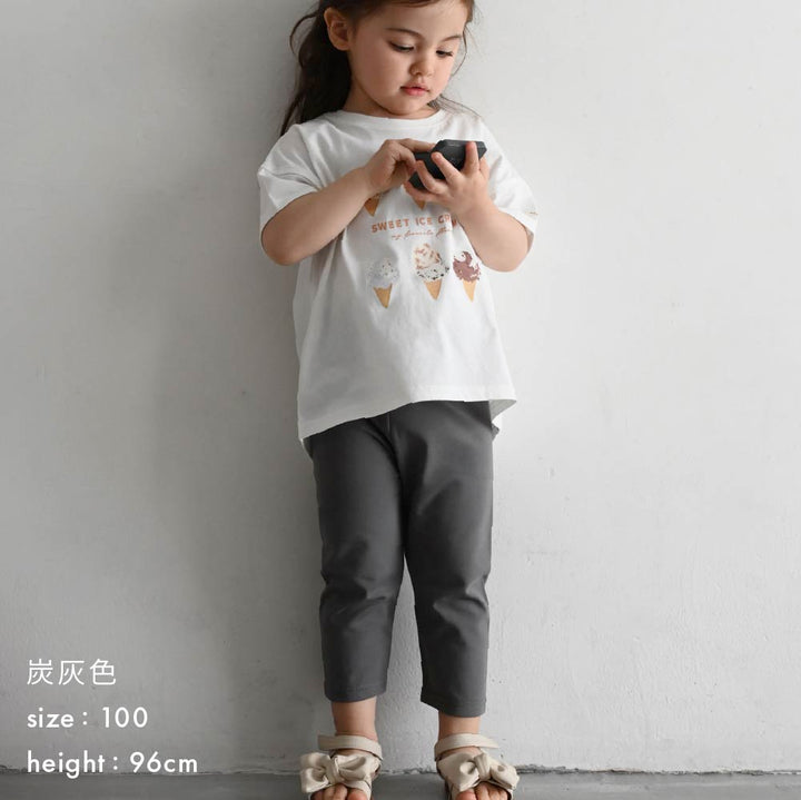 【春夏褲子】彈力七分內搭褲