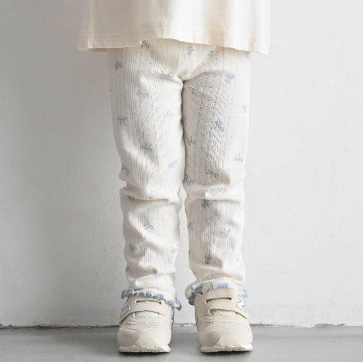 【春夏系列】透氣鏤空 織紋長褲