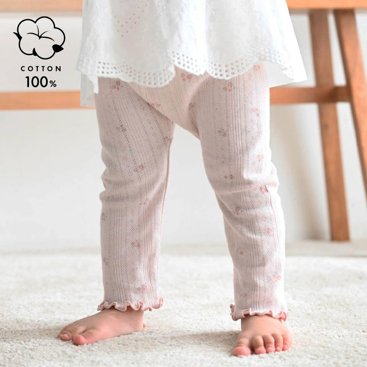 【春夏系列】透氣鏤空 織紋長褲