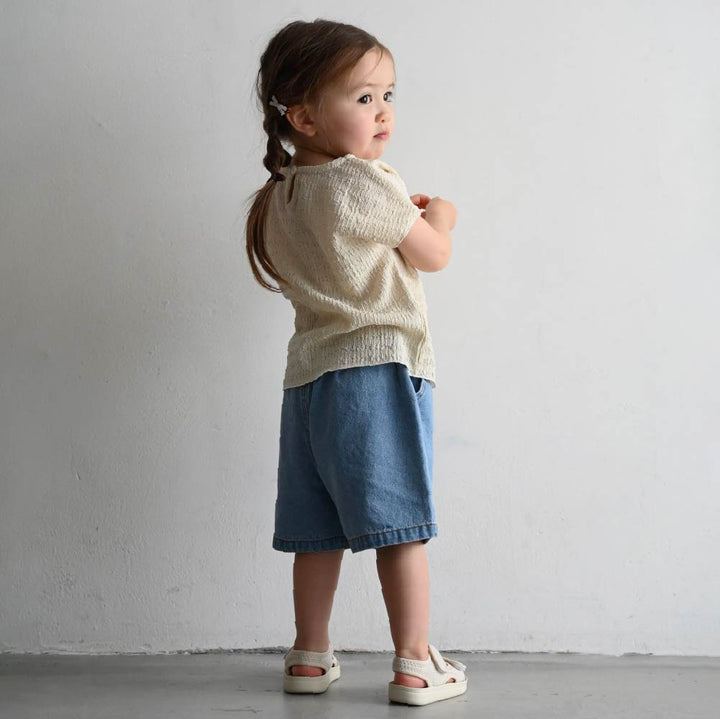 【春夏褲子】丹寧五分短褲