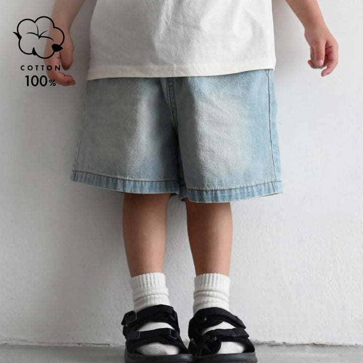 【春夏褲子】丹寧五分短褲