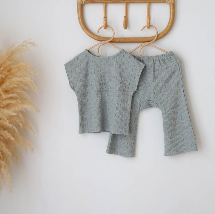 【春夏套裝】日系楊柳無袖套裝