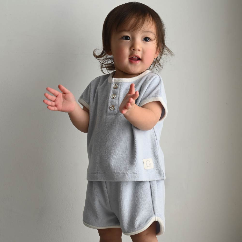 【春夏套裝】毛巾布短袖套裝