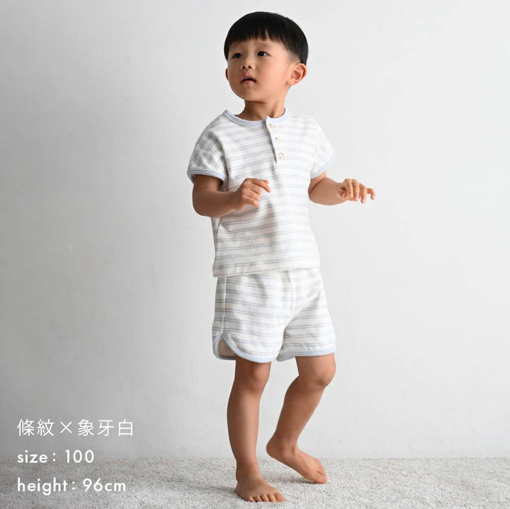 【春夏套裝】毛巾布短袖套裝