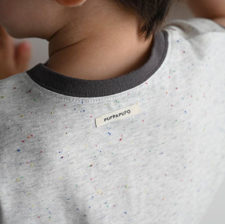 【春夏套裝】彩色點點無袖套裝