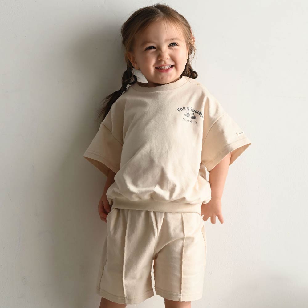 【春夏套裝】輕質衛衣短袖套裝