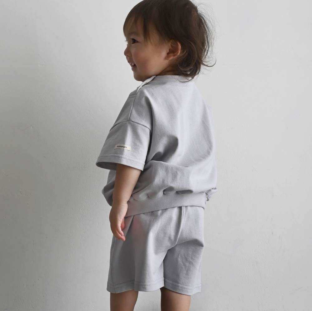 【春夏套裝】輕質衛衣短袖套裝