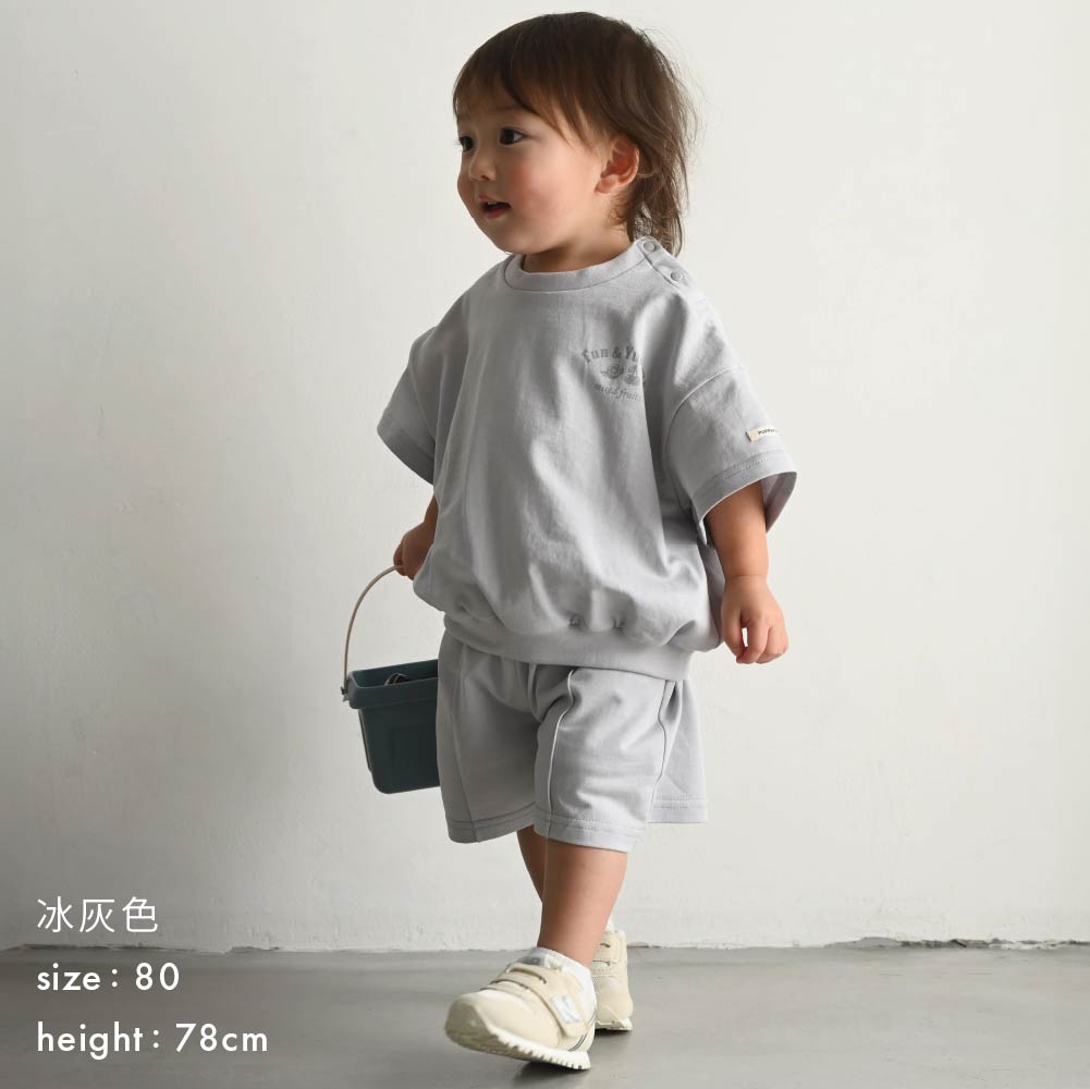 【春夏套裝】輕質衛衣短袖套裝