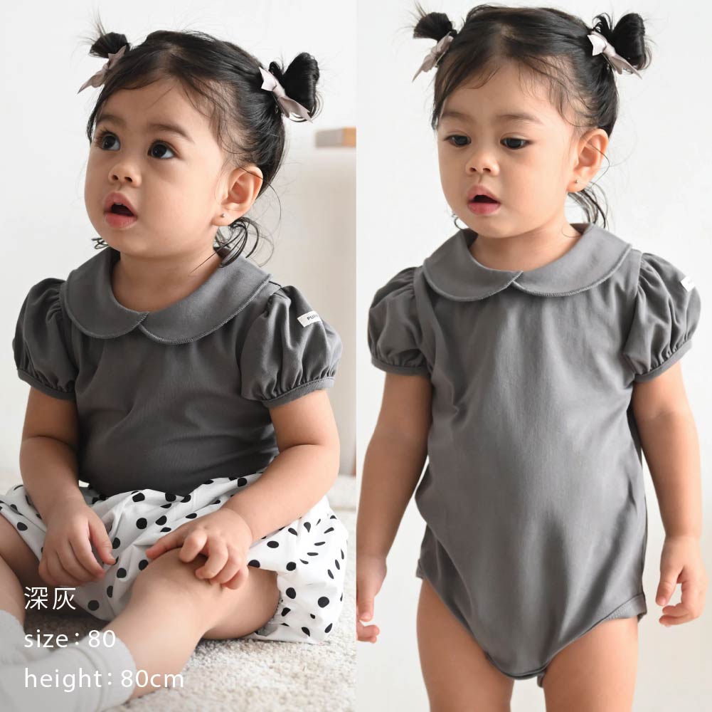 【春夏連身衣】圓領短袖連身衣