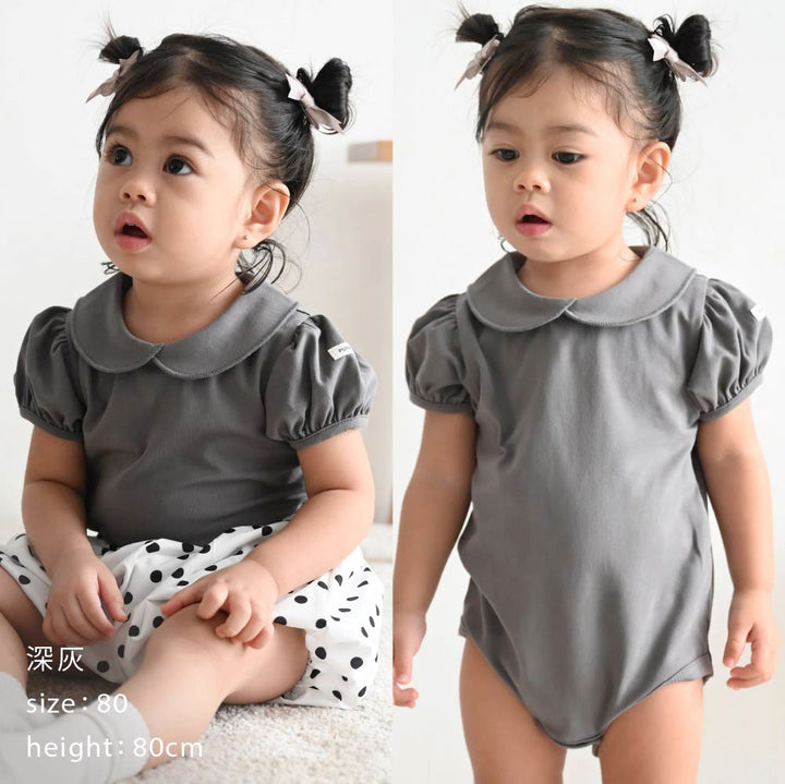 【春夏連身衣】圓領短袖連身衣