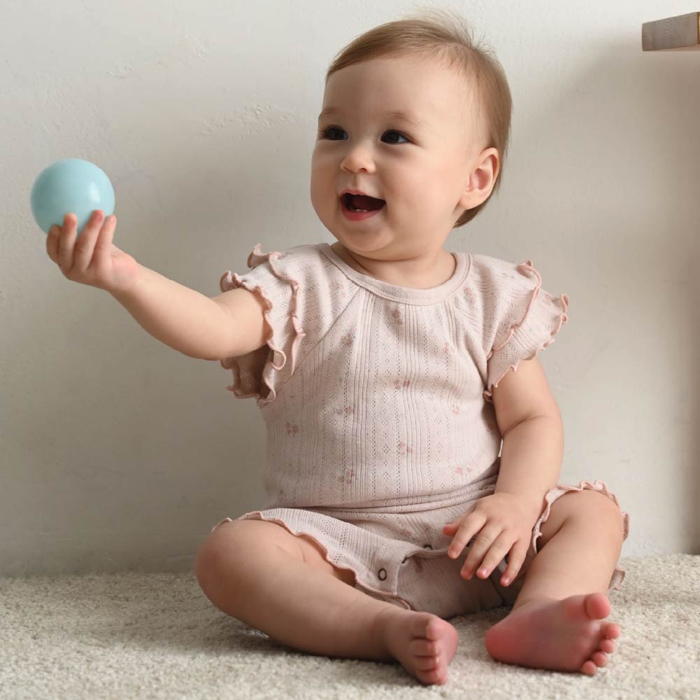 【春夏連身衣】肩部荷葉邊造型連身衣