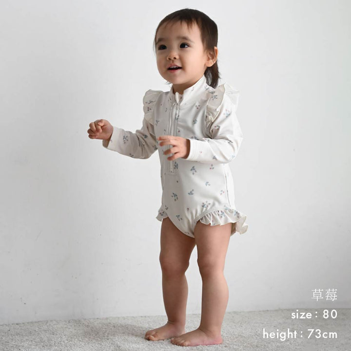 長袖拉鍊 防曬連身泳衣