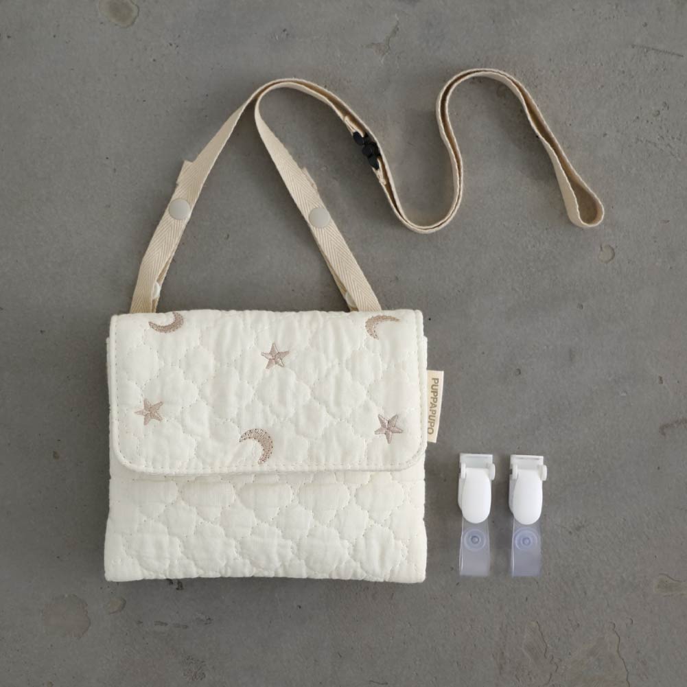 鋪棉刺繡 便利外掛隨身包