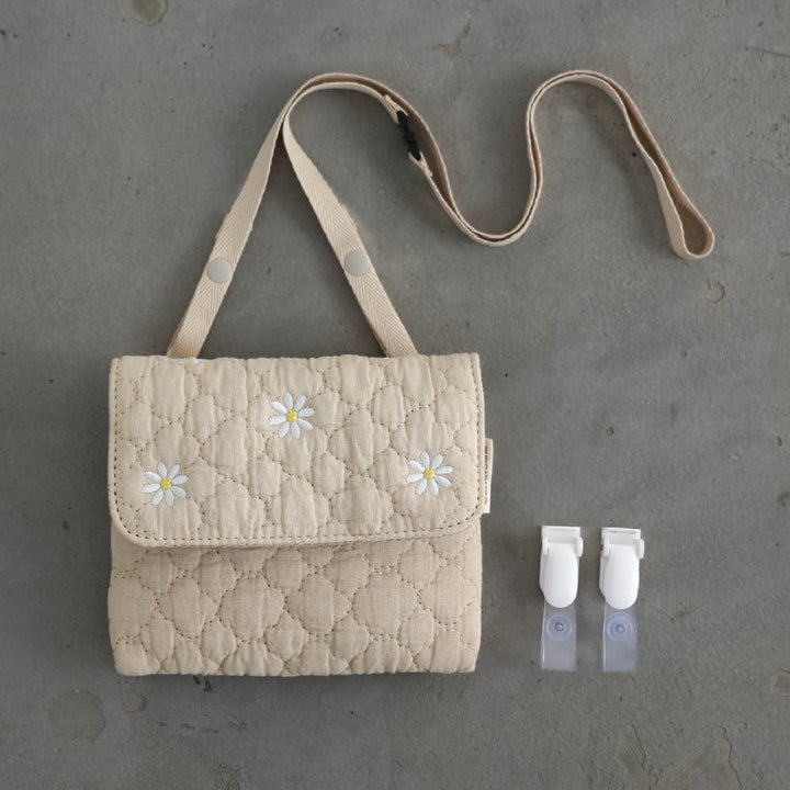 鋪棉刺繡 便利外掛隨身包