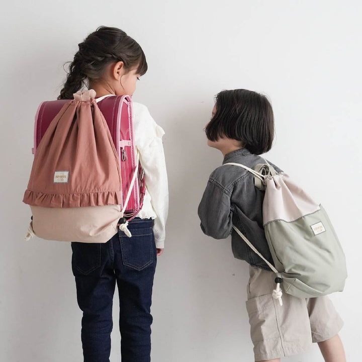 【防潑水】兒童束口後背包