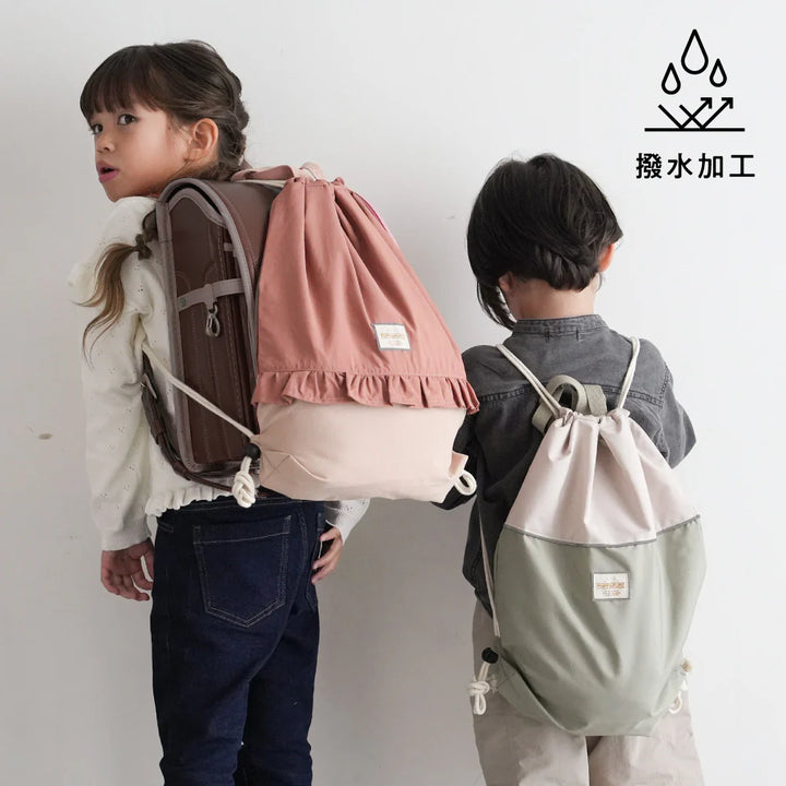 【防潑水】兒童束口後背包