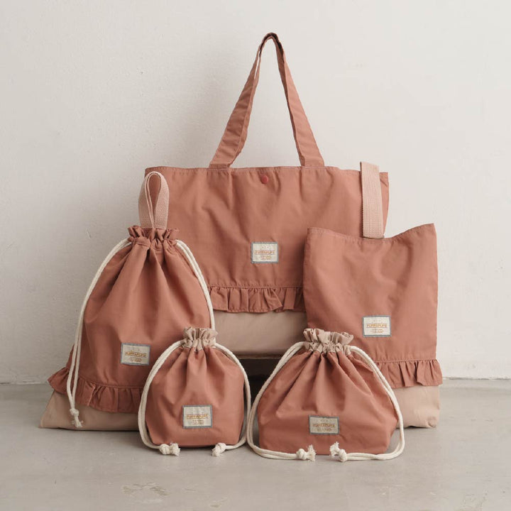 【防潑水】多功能上學提袋5件組