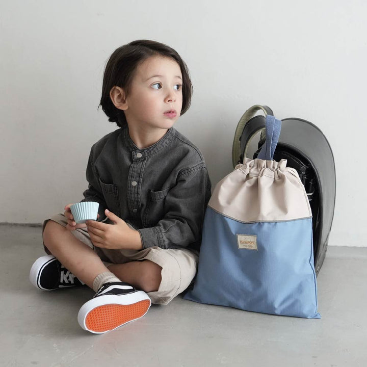【防潑水】多功能上學提袋5件組
