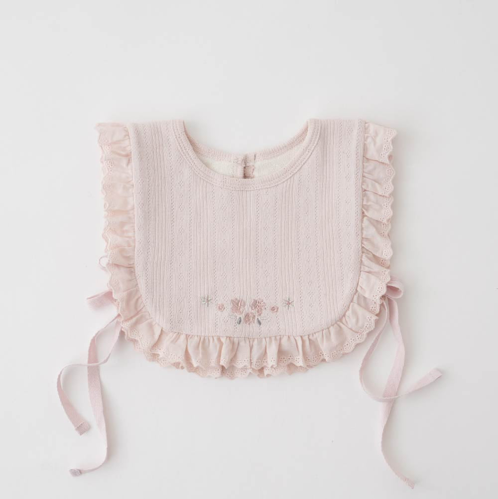 針抽棉質 圍兜背心