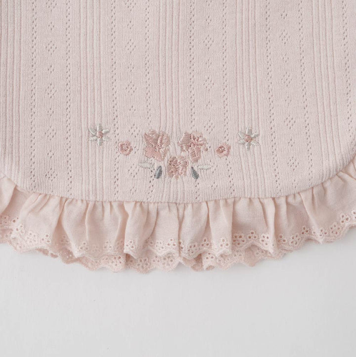 針抽棉質 圍兜背心