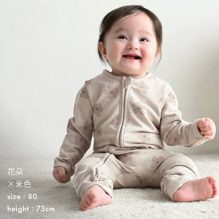 【秋冬連身衣】雙拉鍊 長袖連身衣