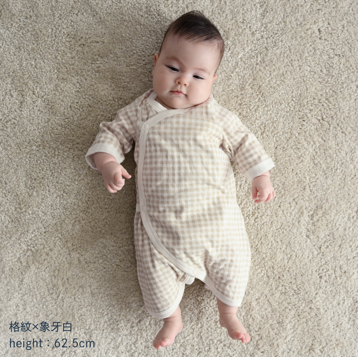 【秋冬連身衣】保暖長袖新生兒內衣 4件組