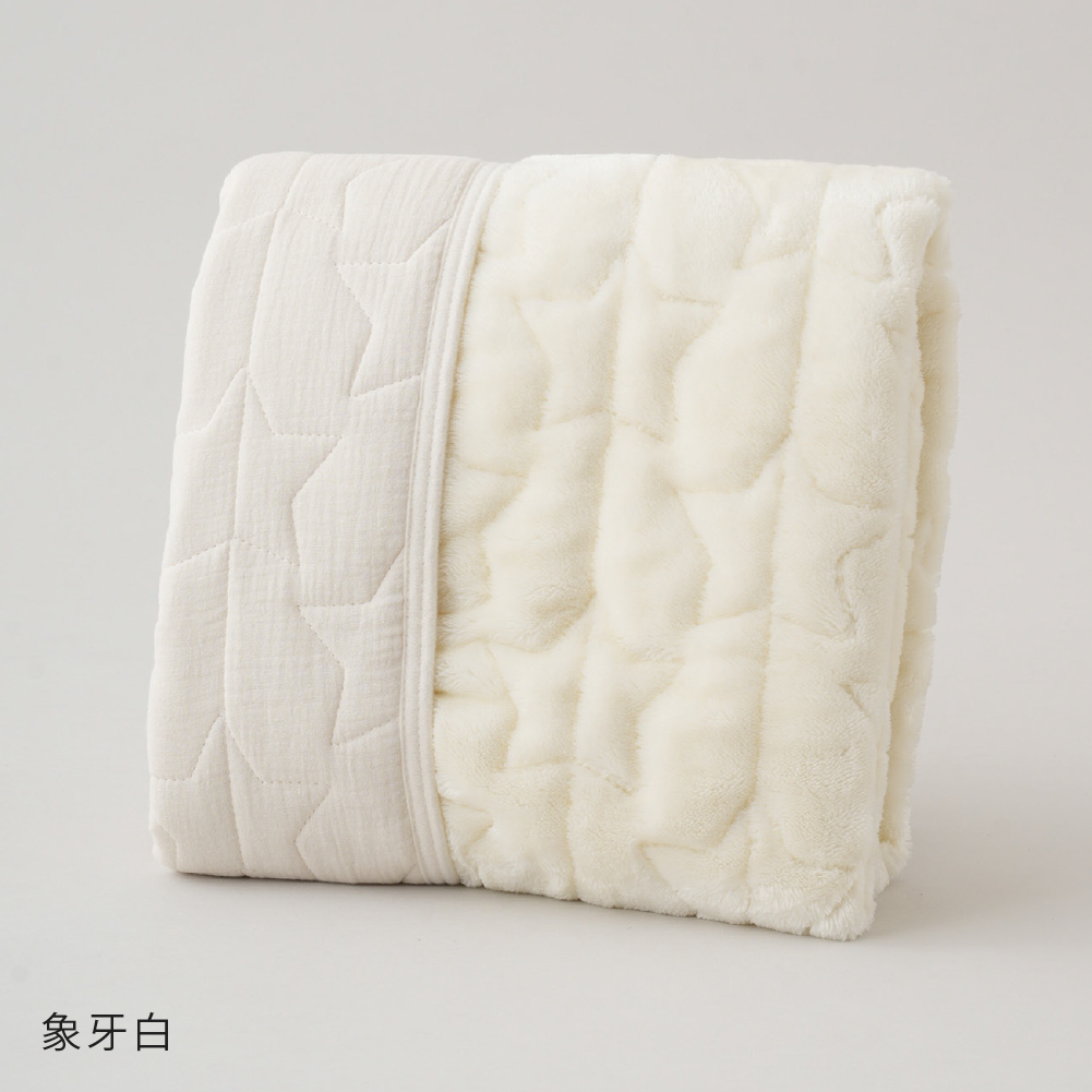 【保濕法蘭絨×紗布】雙面可用嬰兒保潔墊