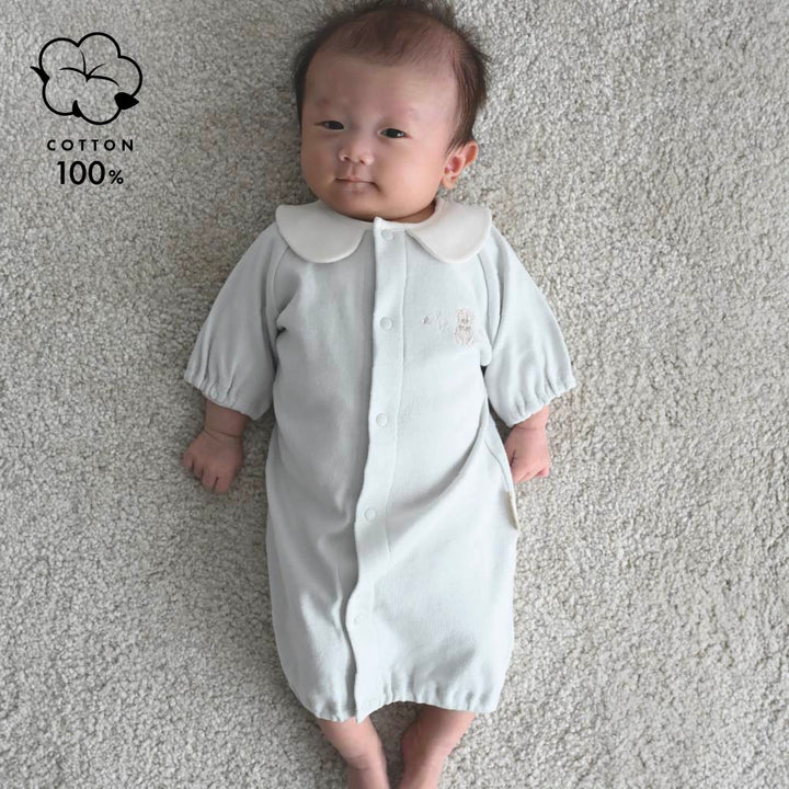 【春夏連身衣】彼得潘領 兩穿連身衣