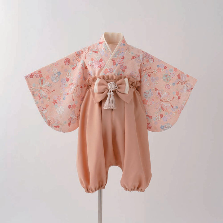 寶寶華麗和服 (褲裝)