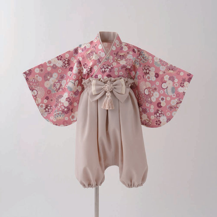寶寶華麗和服 (褲裝)