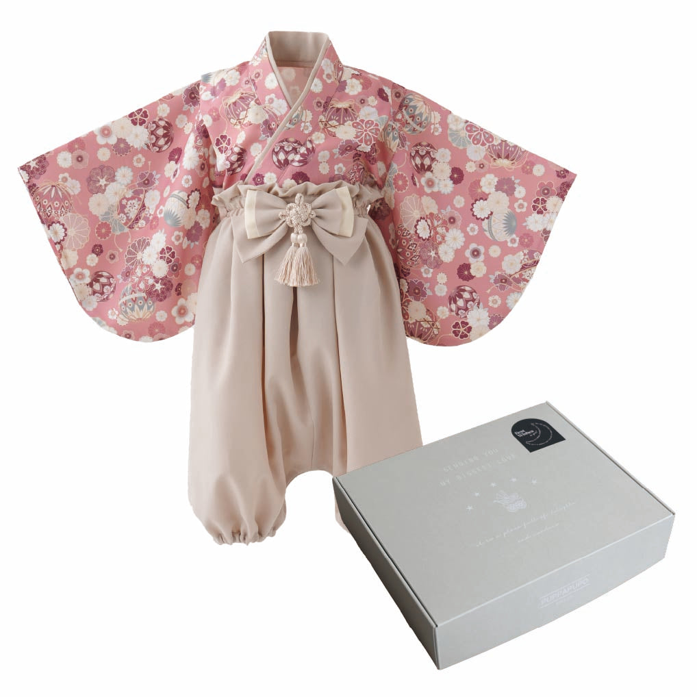 【禮盒】寶寶華麗和服 (褲裝)