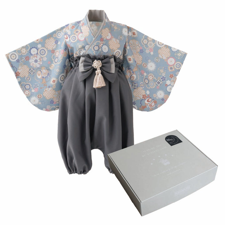 【禮盒】寶寶華麗和服 (褲裝)