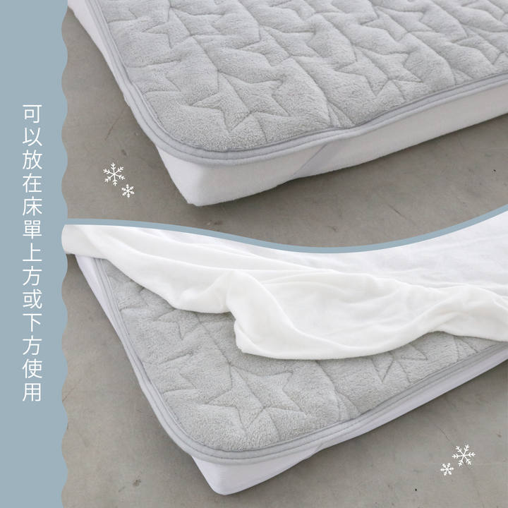 法蘭絨 嬰兒床用墊