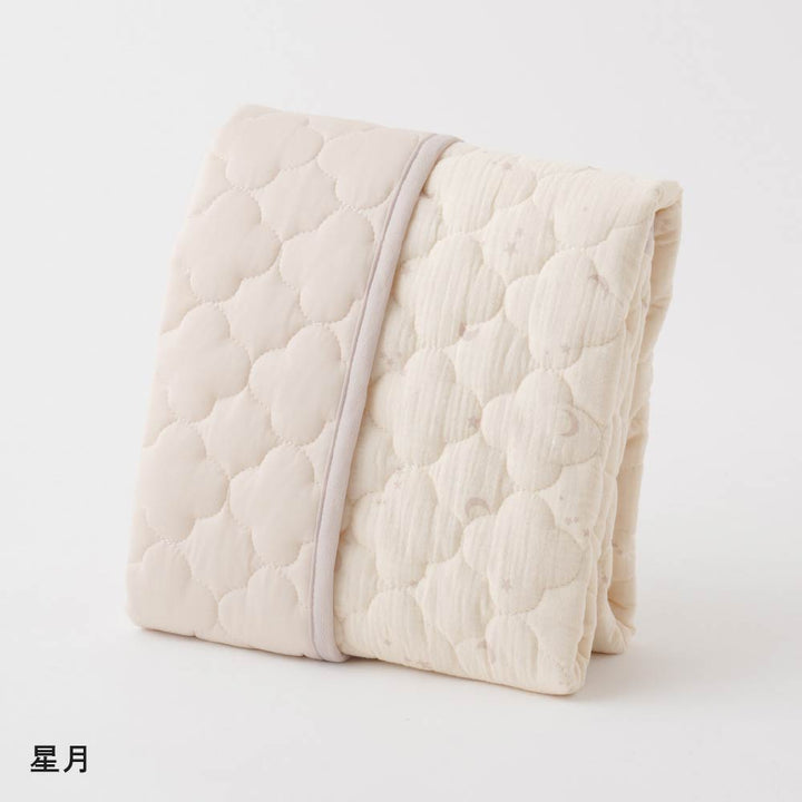 【涼感 × 有機紗布】雙面用嬰兒床保潔墊